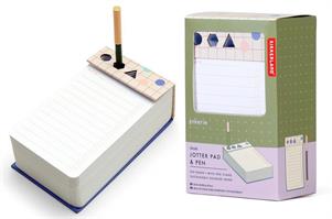 KIKKERLAND TACCUINO DA SCRIVANIA CON PENNA KIKKERLAND