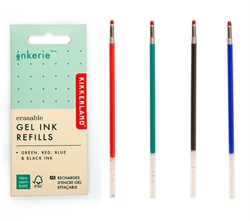KIKKERLAND SET 4 RICARICHE PER PENNA CANCELLABILE 4 COLORI KIKKE