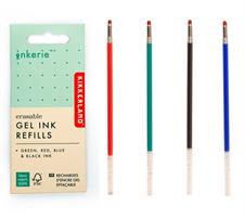 KIKKERLAND SET 4 RICARICHE PER PENNA CANCELLABILE 4 COLORI KIKKE