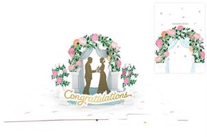 BIGLIETTINI ORIGAMI WEDDING FLOWERS