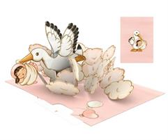 BIGLIETTINI ORIGAMI NASCITA BIMBA