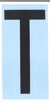 CARATTERE ADESIVO RH T H.80 NERO T