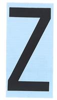 CARATTERE ADESIVO RH T H.80 NERO Z