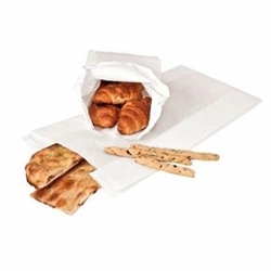 BUSTE CARTA BIANCHE TIPO BURGO GR.40 19X38-per alimenti-CF.10KG