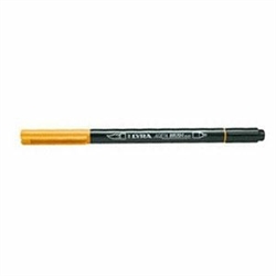 AQUA B PENNARELLO DOPPIA PUNTA AQUA BRUSH DUO GIALLO DI CROM
