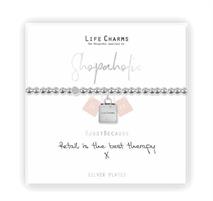 LIFE CHARMS - LC124BW - BRACCIALETTO RETAIL IS THE BEST THERAPY