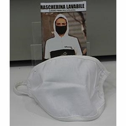 MASCHERINE FACCIALE IN TESSUTO LAVABILE SB C/ELASTICO