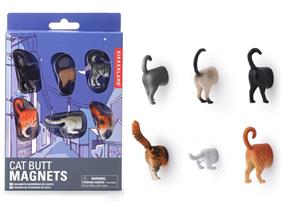 KIKKERLAND SET 6 MAGNETI MEZZO GATTO KIKKERLAND