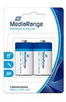 BATTERIE MEDIARANGE PREMIUM ALKALINE MEZZA TORCIA X 2