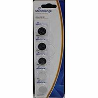 BATTERIE COINS CR1620 MEDIARANGE blister da 5 pezzi