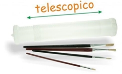 PORTAPENNELLI TELESCOPICO IN PLASTICA