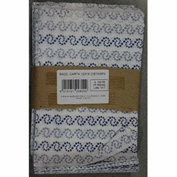 BUSTE CARTOLERIA 10X18 CONF.100 PEZZI DIS.ONDA BLU-100501149-