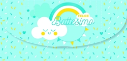 BIGLIETTINI BATTESIMO PORTASOLDI CELESTE