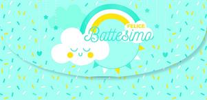 BIGLIETTINI BATTESIMO PORTASOLDI CELESTE