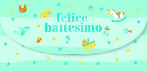 BIGLIETTINI BATTESIMO PORTASOLDI CELESTE