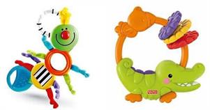 FISHER-PRICE ASSORTIMENTO SONAGLINI DENTARUOLI DELUXE