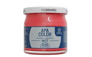 BARATTOLO APA COLOR MATT 40 ML CARMINIO