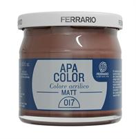 BARATTOLO APA COLOR MATT 40 ML BRUNO