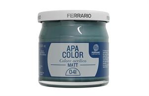 BARATTOLO APA COLOR MATT 40 ML VERDE OLTREMARE