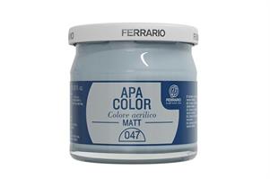 BARATTOLO APA COLOR MATT 40 ML ACCIAIO