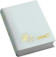 DIARIO SMEMORANDA SMEMO CLASSIC 2024 CM 13X17,7(BIANCO)