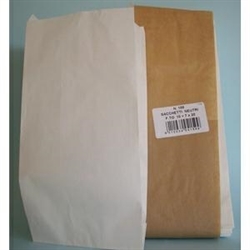 SACCHETTI BIANCHI 10+7X20 CONF.100 PEZZI