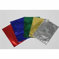 BUSTE BOPP ASSORTITE FONDO PIENO METAL 16X25 CONF.100 PEZZI