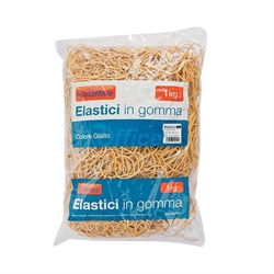 ELASTICI GIALLI diam.060mm taglio 1,9mm sacchetto da 1KG