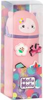 MOFU MOFU ASTUCCIO SILICONE CON 4 CHARMS GATTO