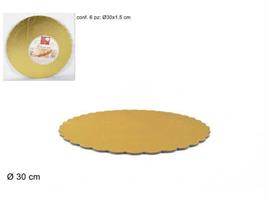 PIATTI ALA ORO DIAM.30 X 1 PEZZO-SCA