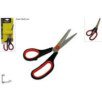 FORBICI UFFICIO LAMA IN ACCIAIO IMPUGN.IN PLASTICA CM.20 SCA