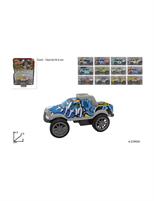 MACCHINUCCIA FUORISTRADA IN METALLO 1:72 CM.10 -SCAT-