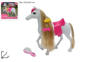 CAVALLO BIANCO CON ACCESSORI