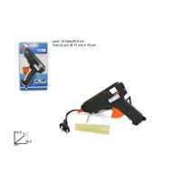 PISTOLA TERMOCOLLANTE SILICONE PICCOLA(STICK D.7MM) 10w -SCA