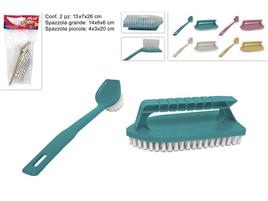 SPAZZOLE BUCATO set 2 pezzi