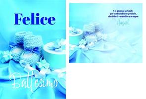 BIGLIETTINI z.BATTESIMO mini 8x13-LINEA MILLEFORME