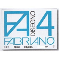 ALBUM FABRIANO F4 24X33 LISCIO