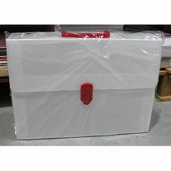 VALIGETTE POL.38X28X8 BIANCHE(MONTATA)-RIPLAST