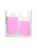 BUSTA REGALO CORDINO ROSA 25X11X36