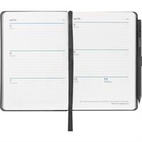 AGENDA COMIX 12 MESI WEEK POCKET BLACK