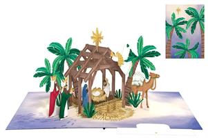 BIGLIETTINI ORIGAMI NATALE NATIVITA