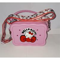 HELLO KITTY MINI BORSA SILICONE CON TRACOLLA ROSA/B