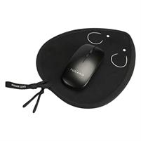 TUCANO MOUSSE PAD+WIR.MOUSSE TOPO NERO
