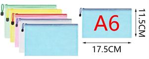 BUSTE IN POLIPROPILENE CON ZIP A6