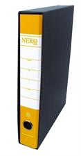 RACCOGLITORI FATTURA A4 D.5 NERO & COLORE GIALLO