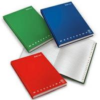 RUBRICA MONOCROMO A4 cartonata 96+2 fogli (pag.192)