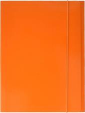 CARTELLE CON ELASTICO 25X35 ARANCIO BREFIO