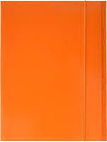 CARTELLE CON ELASTICO 25X35 ARANCIO BREFIO