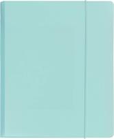 CARTELLE CON ELASTICO 25X35 AZZURRE BREFIO