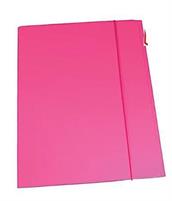 CARTELLE CON ELASTICO 25X35 FUCSIA BREFIO